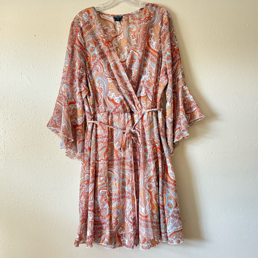 Kate and Lily Boho Paisley Flowy Dress